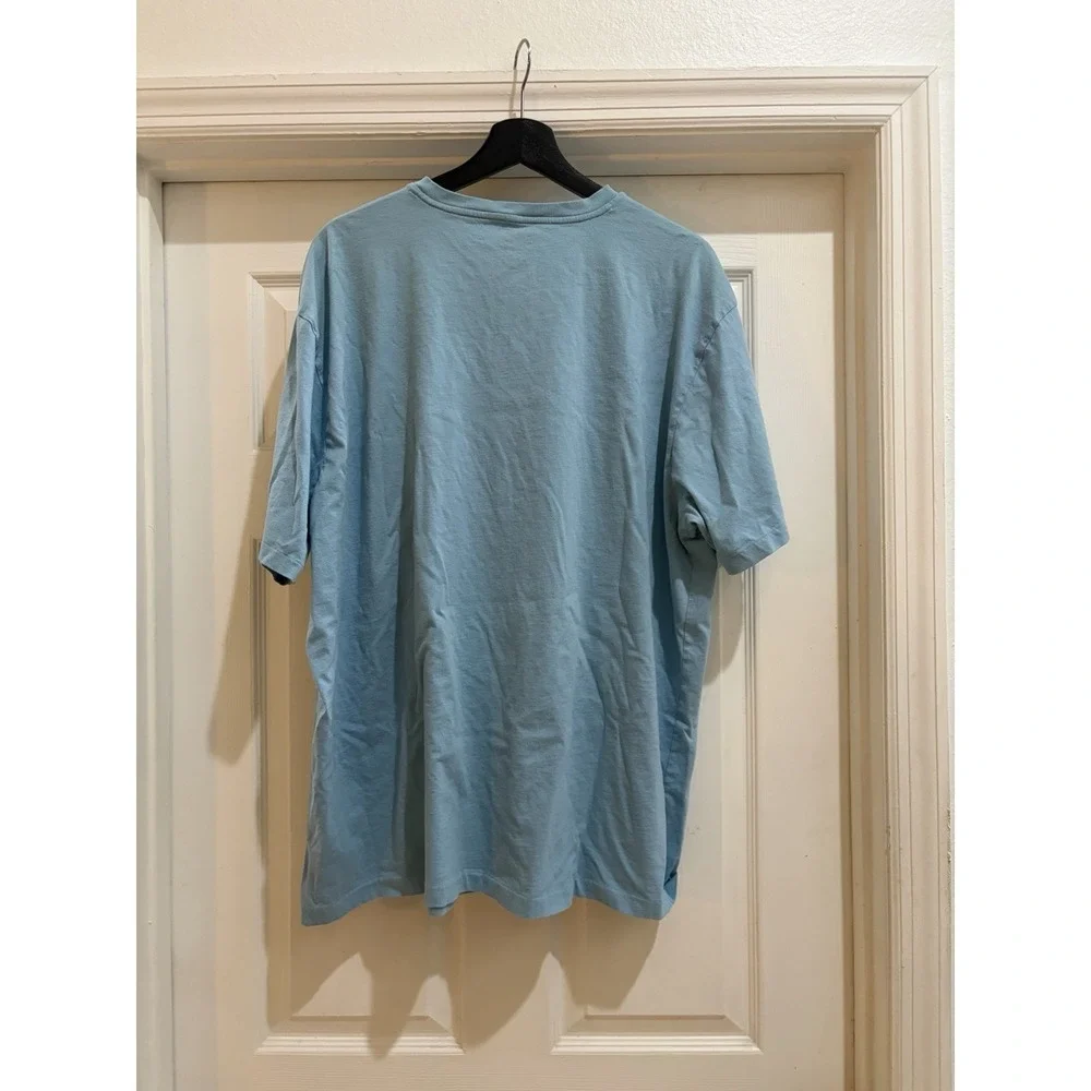 Polo Ralph Lauren Men's XXL Light Blue V-Neck T-Shirt Pony Logo